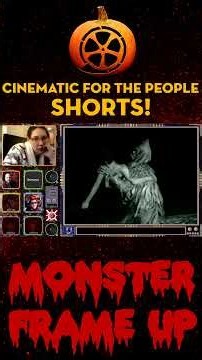 CFTP Shorts - Monster Frame Up #mst3k #rifftrax #scifi #react #horror #halloween #monster #folk