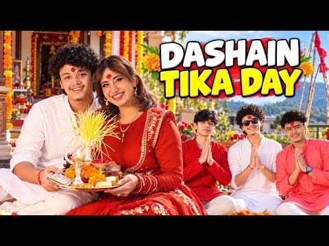 Our Beautiful Dashain Celebration With Family ✨🥰 | Got soo Much blessings #alizehjamali #vlog #viral