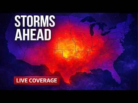 🔴 LIVE: Severe Weather Threat This Weekend – 24/7 Radar & Alerts