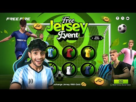 FREE JURSEY EVENT ⚽️ Free Fire Max
