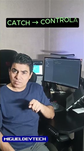 Tu app no se rompe por el error… se rompe por no controlarlo #Java #JavaDesdeCero #MiguelDevTech