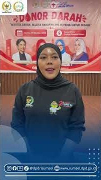 Semarak HUT DPD RI ke-22: Kantor DPD RI Sumsel Gelar Donor Darah