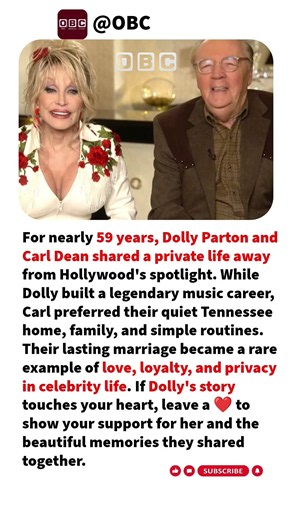 Dolly Parton and Carl Dean Shared Nearly 59 Years of Marriage Away From Hollywood Spotlights#shorts