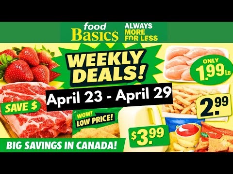 Food Basics Weekly Flyer April 23 - April 29, 2026