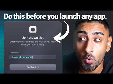 How to Build a Real App Waitlist in Minutes! (Full Approval Flow + Emails)