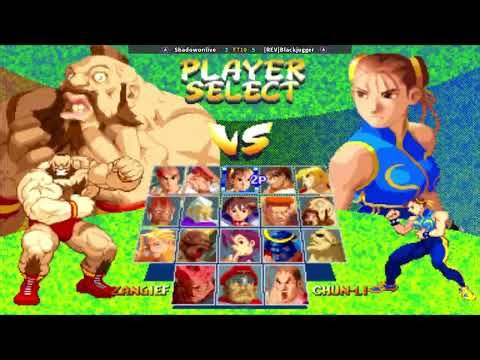 Street Fighter Alpha 2 Shadowonlive (BR) vs [REV]Blackjugger (BR) || Play Date 16 Mar 26