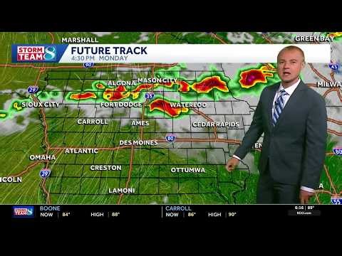Coming week brings storms and more intense heat