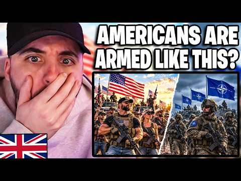 Brit Reacts to What If US Gun Owners Fought NATO?