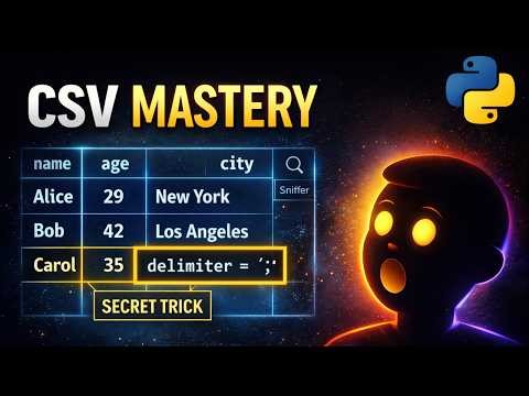 Python CSV Tutorial: Read, Write & Automate Data Analysis (2026 Guide)