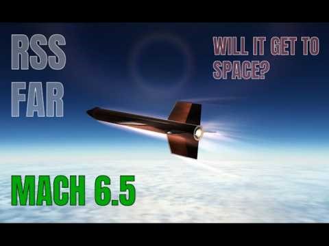 Recreating the X-15 in KSP... Mach 6.49 and 101km!