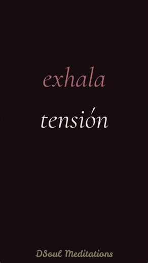 Inhale space. Exhale tension. Your body knows what to let go.