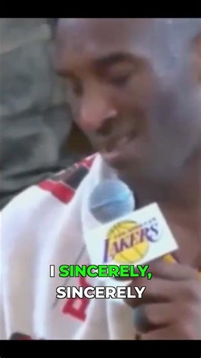 Kobe Bryant's Emotional Farewell to His Fans