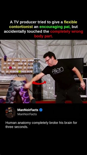 He Patted the WRONG Body Part on a Contortionist 🫣 | The Ellen Show