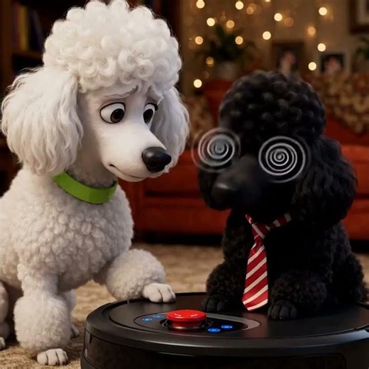 The Runaway Robot Vacuum | Mochi & Philip’s Brave Adventure 🐩🤖 | Pixar-Style 3D Animation