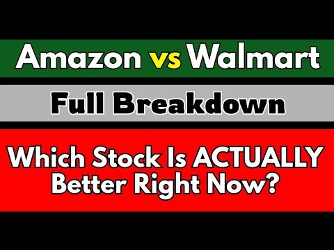 Amazon vs Walmart Stock Comparison: The Numbers Don’t Lie