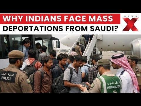 Saudi Deports Most Indians: Why Saudi Arabia Deporting Over 11,000 Indians in 2025 | NewsX