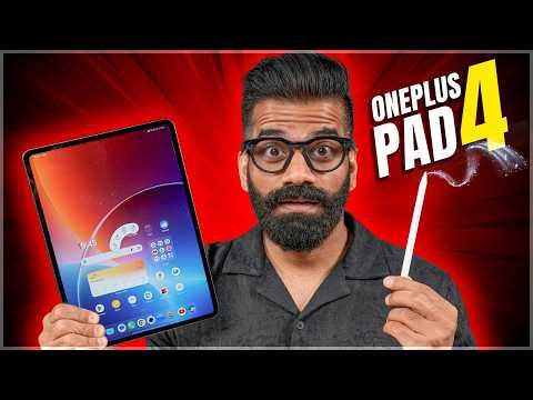 OnePlus Pad 4 Unboxing & First Look - Premium Android Tablet?🔥🔥🔥