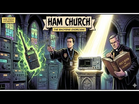 THE POWER OF RF COMPELS YOU! Casting Out RF Demons the UV-5R Mini! 🕯️📻