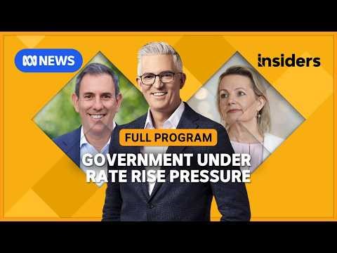 The Coalition reunite and the impact of interest rates | Insiders full program | ABC News In-depth