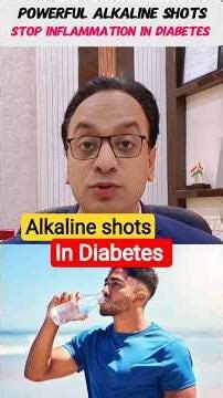 Blood sugar control tricks, Alkaline shots, #diabetes #bloodsugar #drjunaid #wellnesscoach