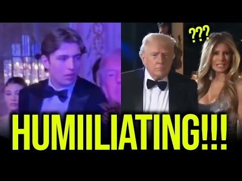 Trump EMBARRASSES Barron at NIGHTMARE NYE EVENT