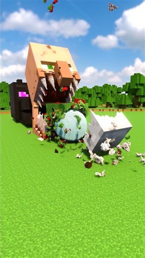 Which Planet Will Destroy All Horror Mobs? #minecraft #teardown