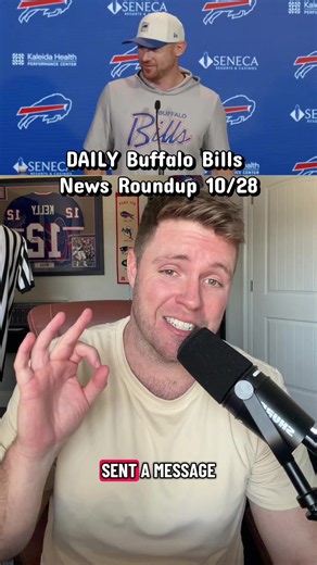 DAILY Buffalo Bills News Roundup October 28th @Top Cup #buffalobills #billsmafia #nfl #football #tiktokcampaign