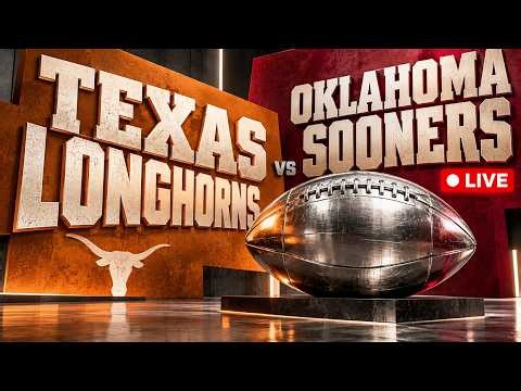 LIVE Texas Longhorns VS Oklahoma Sooners 🏈 | SEC Saturday