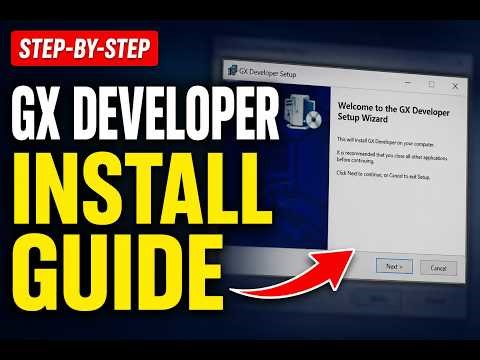 GX Developer Installation Tutorial | Complete Setup Guide