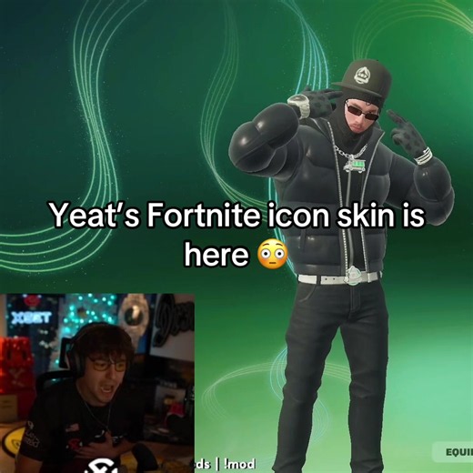 Yeat’s icon skin is here 👀 #fyp #fortnite #viral #yeat #clix | yeat skins fortnite