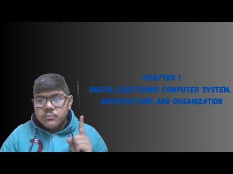 📘 Chapter 1: Von Neumann Architecture | DECSAO