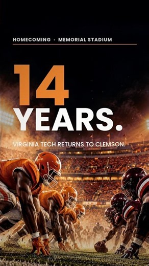 Virginia Tech Returns to Clemson After 14 Years