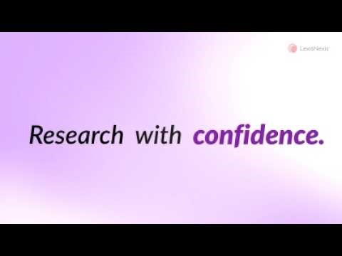 Confidence Without Compromise. Lexis+ with Protégé Delivers