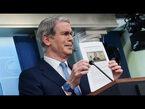 Watch: Bessent addresses $250 bill with Trump's face on it
