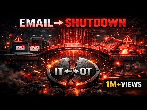 IT-OT Convergence Security: When Factories Become Hackable | Industry 4.0 Risk