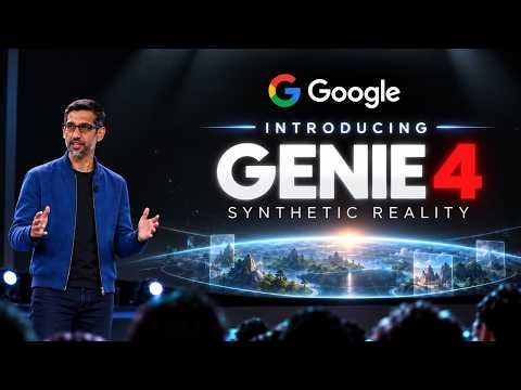 Google's New Genie 4 Is the Beginning of Synthetic Reality!