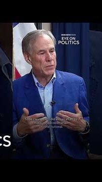 "She thinks she can fool the voters," says Gov. Greg Abbott about Gina Hinojosa