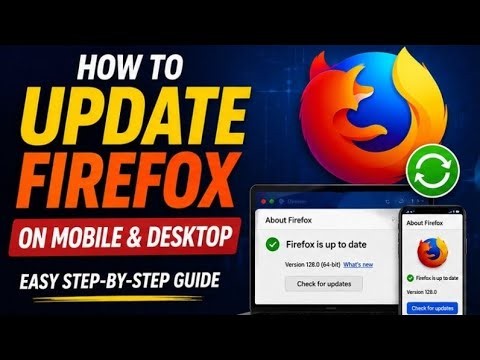 How to Update Firefox on Mobile & Desktop (Easy Step-by-Step Guide)