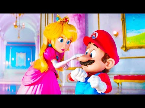 Mario Meets Peach Scene | THE SUPER MARIO BROS. MOVIE (2023) Movie CLIP 4K