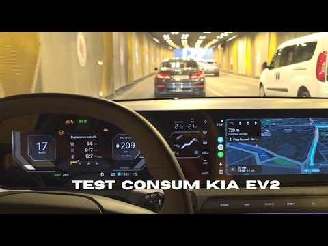 Test de consum cu KIA EV2 de 147 CP si baterie LFP de 44.2 kwh 2026