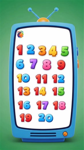 Count the numbers from 1 to 20 superfast #kidslearning #staylittlechannel