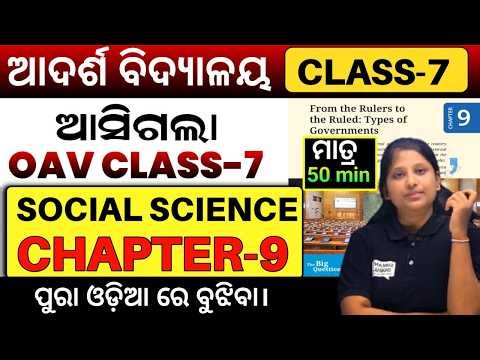 From the Rulers to the Ruled Class 7 Chapter 9 Explanation|OAV/NCERT/CBSE Class 7 SST Chapter 9