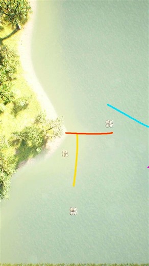 Programming a Drone Swarm — Synchronized Flight in Simulation #airsim #drone #uav #simulation