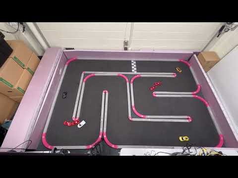 Autonomous racing with 8 Mini-Z RC cars