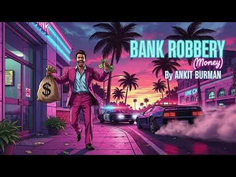 BANK ROBBERY (Money) - ANKIT BURMAN | Vice City Album | GTA Inspired 80s Synthwave | Miami Heist