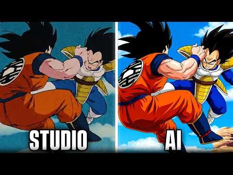 I Recreated Anime’s Hardest Fight Scenes With AI