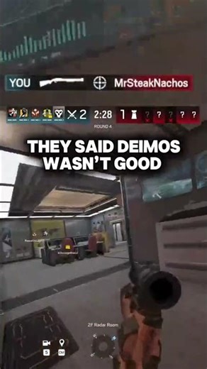 They said Deimos wasn’t good #rainbowsixsiege #R6s #siege
