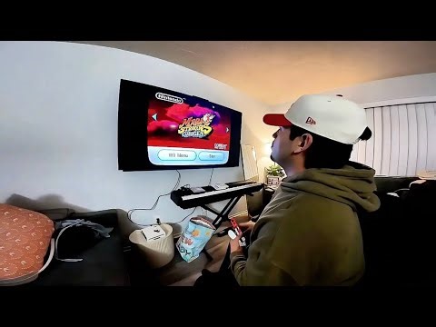 Playing Mario Strikers Charged at Midnight While My Family Sleeps 🌙🎮|ASMR Cozy Sleepy Vibes Longplay