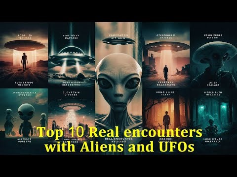 Top 10 Real Encounters with Aliens and UFOs | Uncovering Extraterrestrial Mysteries