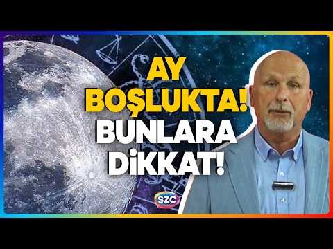 Akrep Burcunda İlerleyen Ay! Ay Boşlukta Etkisi! Yatırımlarda Buna Dikkat! Öner Döşer Anlattı